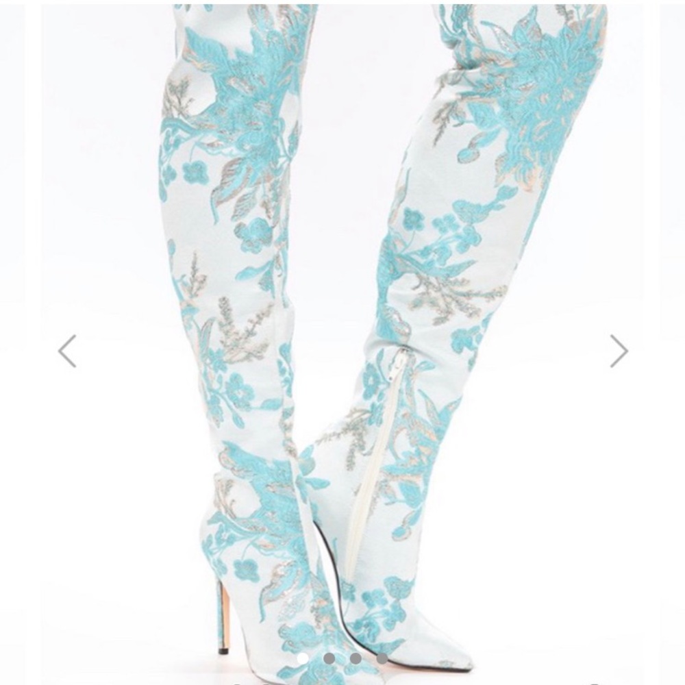 New fashion nova end in elegance boots